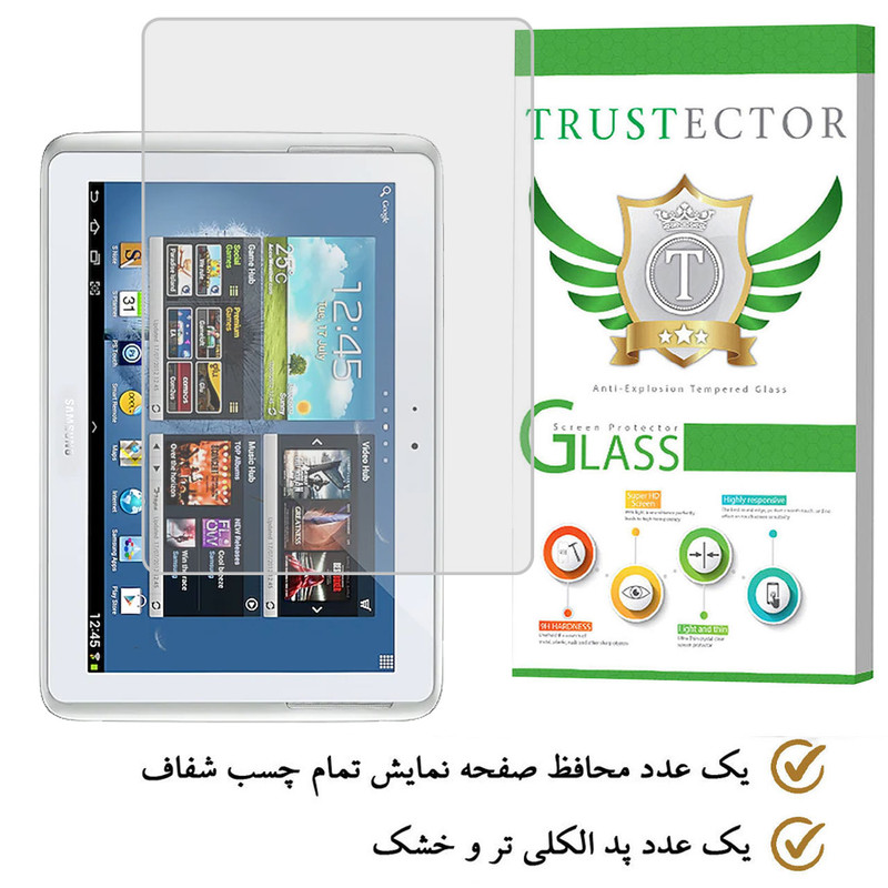 محافظ صفحه نمایش تراستکتور مدل TS2TA مناسب برای تبلت سامسونگ Galaxy Note 10.1 N8000