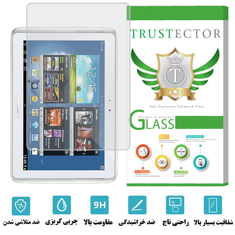 محافظ صفحه نمایش تراستکتور مدل TS2TA مناسب برای تبلت سامسونگ Galaxy Note 10.1 N8000