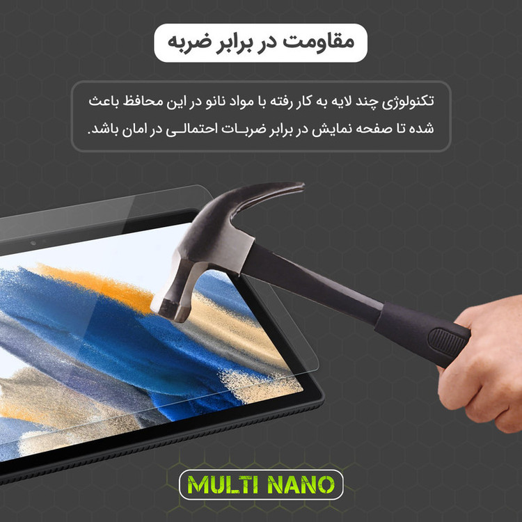 محافظ صفحه نمایش مولتی نانو مدل X-S2N مناسب برای تبلت شیائومی Mi Pad 4 Plus بسته دو عددی