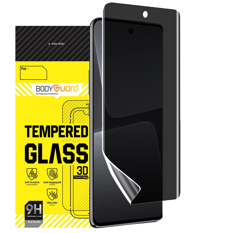 محافظ صفحه نمایش حریم شخصی بادیگارد مدل Hydrogel مناسب برای گوشی موبایل شیائومی Redmi Note 14 Pro Plus