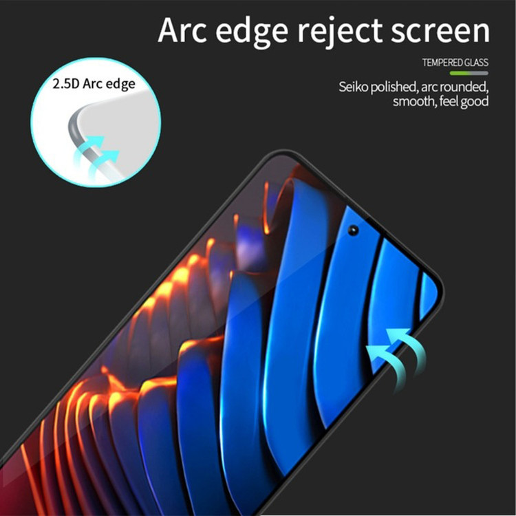 محافظ صفحه نمایش شیشه ای سامورایی مدل ovglass مناسب برای گوشی موبایل شیائومی Poco X5 Pro / Poco F5