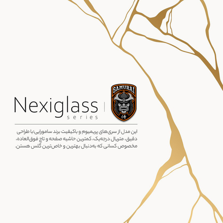 محافظ صفحه نمایش سامورایی مدل Nexiglass مناسب برای گوشی موبایل اپل iPhone 16 Pro