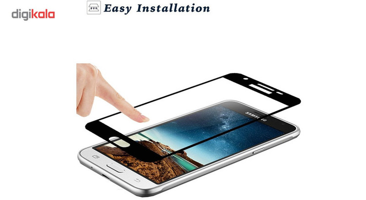 محافظ صفحه نمایش شیشه ای توتم مدلFull Cover 3D مناسب برای گوشی سامسونگGalaxy J5 Prime
