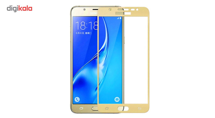 محافظ صفحه نمایش شیشه ای توتم مدلFull Cover 3D مناسب برای گوشی سامسونگGalaxy J5 Prime