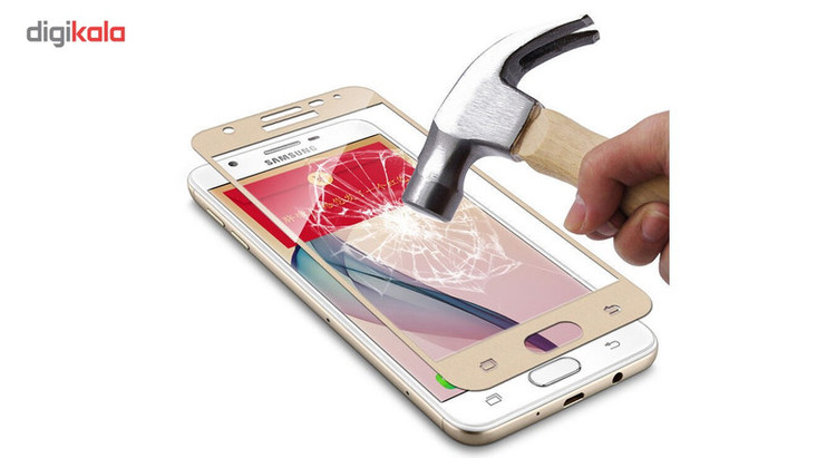 محافظ صفحه نمایش شیشه ای توتم مدلFull Cover 3D مناسب برای گوشی سامسونگGalaxy J5 Prime