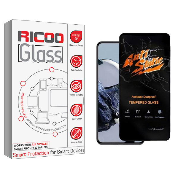 محافظ صفحه نمایش ریکو مدل RC Antistatic مناسب برای گوشی موبایل شیائومی 12T Pro