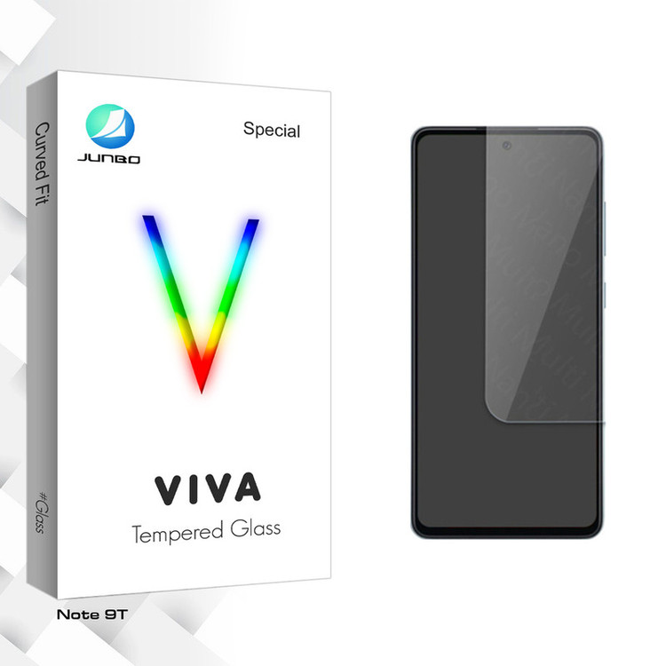 محافظ صفحه نمایش جانبو مدل Viva Glass مناسب برای گوشی موبایل شیائومی Note 9T