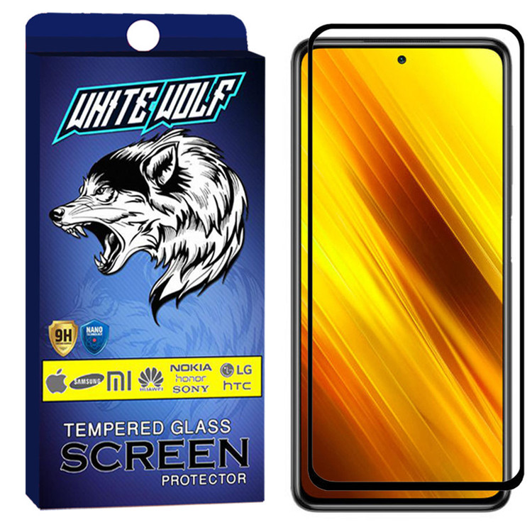 محافظ صفحه نمایش وایت ولف مدل WGF2 مناسب برای گوشی موبایل شیائومی Poco X3 NFC