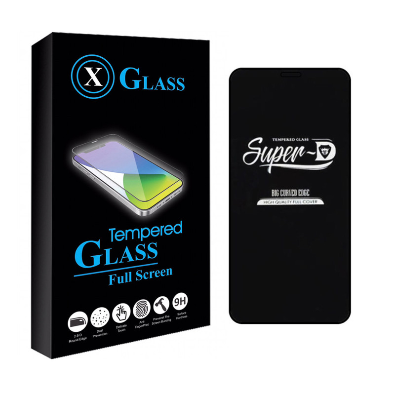 محافظ صفحه نمایش ایکس گلس مدل سوپر دی مناسب برای گوشی موبایل اپل IPHONE 11 PRO MAX
