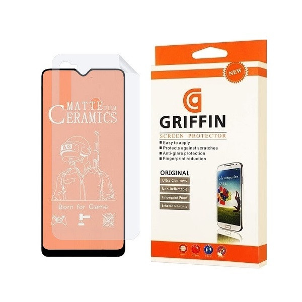 محافظ صفحه نمایش گریفین مدل 2CMN  مناسب برای گوشی موبایل شیائومی Redmi Note 8 2021 به همراه محافظ پشت گوشی
