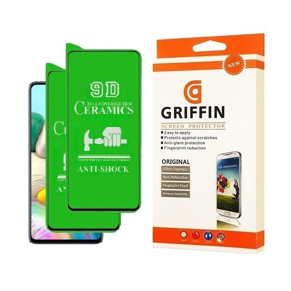محافظ صفحه نمایش گریفین مدل CR مناسب برای گوشی موبایل سامسونگ Galaxy A70s بسته 2عددی