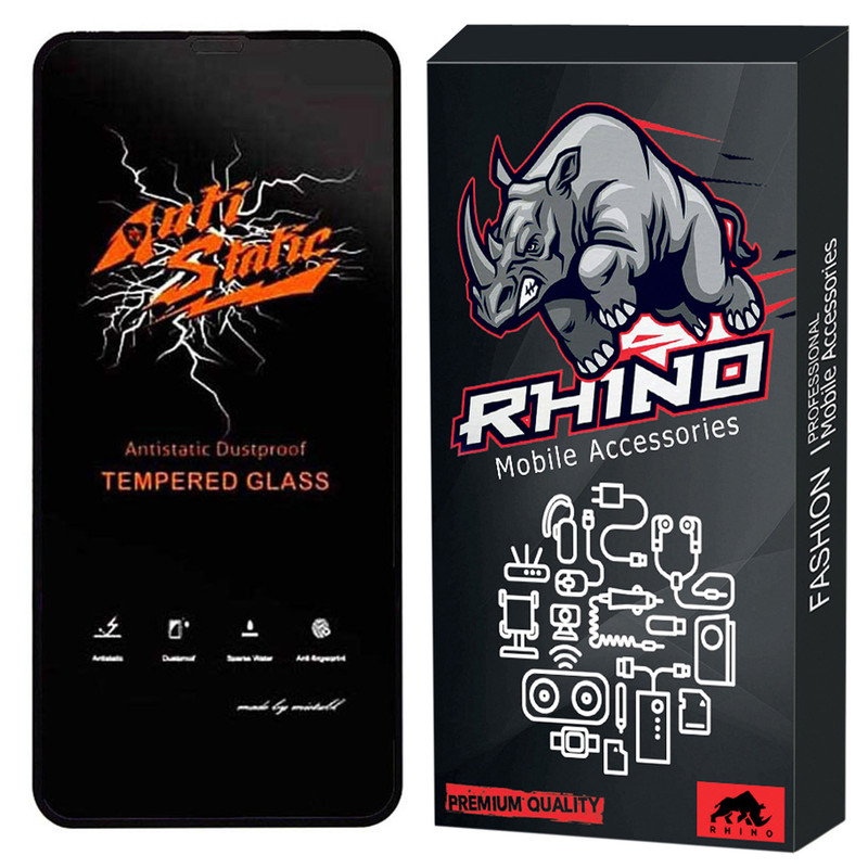 محافظ صفحه نمایش راینو مدل Anti-Static مناسب برای گوشی موبایل اپل iPhone 12 Pro Max