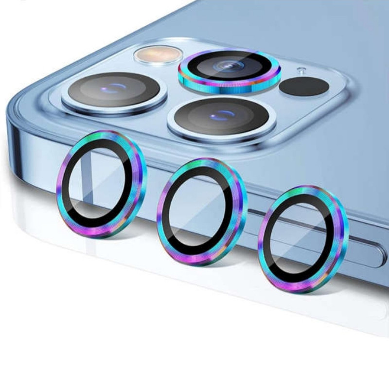محافظ لنز دوربین مدل ASKI مناسب برای گوشی موبایل اپل iphone 13 Pro max/13 Pro