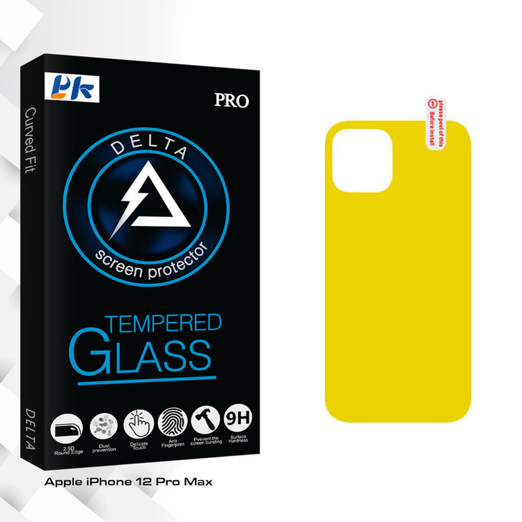محافظ پشت گوشی پی کی مدل Delta Glass مناسب برای گوشی موبایل اپل iPhone 12 Pro Max