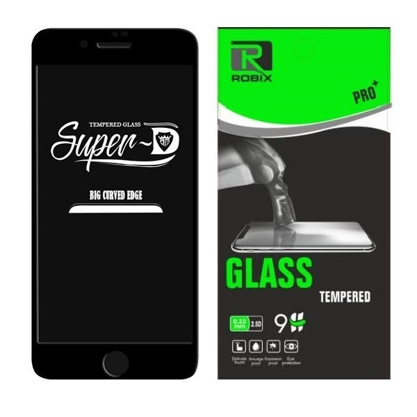 محافظ صفحه نمایش روبیکس مدل Super D مناسب برای گوشی موبایل اپل iPhone 7