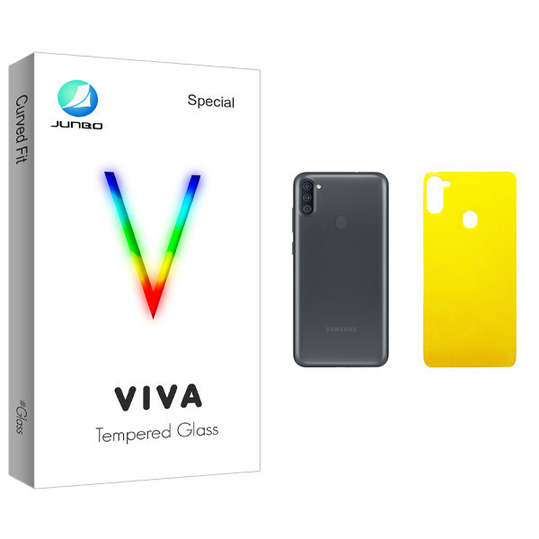 محافظ پشت گوشی جانبو مدل Viva Glass مناسب برای گوشی موبایل سامسونگ Galaxy A11