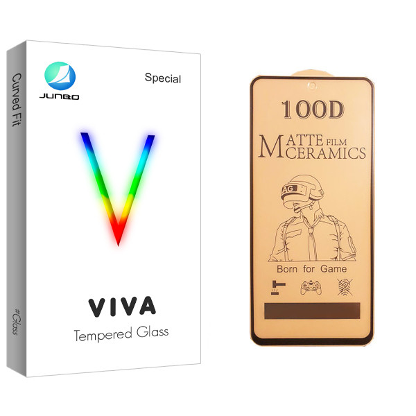 محافظ صفحه نمایش سرامیکی جانبو مدل Viva Glass مناسب برای گوشی موبایل شیائومی Poco X3