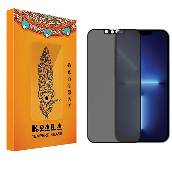 محافظ صفحه نمایش حریم شخصی کوالا مدل cg-006 مناسب برای گوشی موبایل اپل iPhone 13