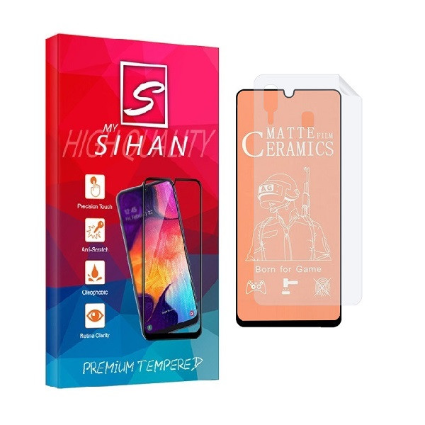 محافظ صفحه نمایش مات مای سیحان مدل 2CMN مناسب برای گوشی موبایل سامسونگ Galaxy A30 به همراه محافظ پشت گوشی