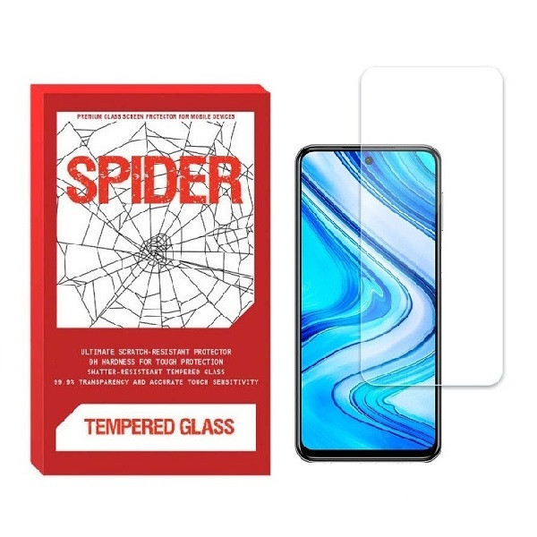 محافظ صفحه نمایش اسپایدر مدل SAD مناسب برای گوشی موبایل شیائومی Redmi Note 9s