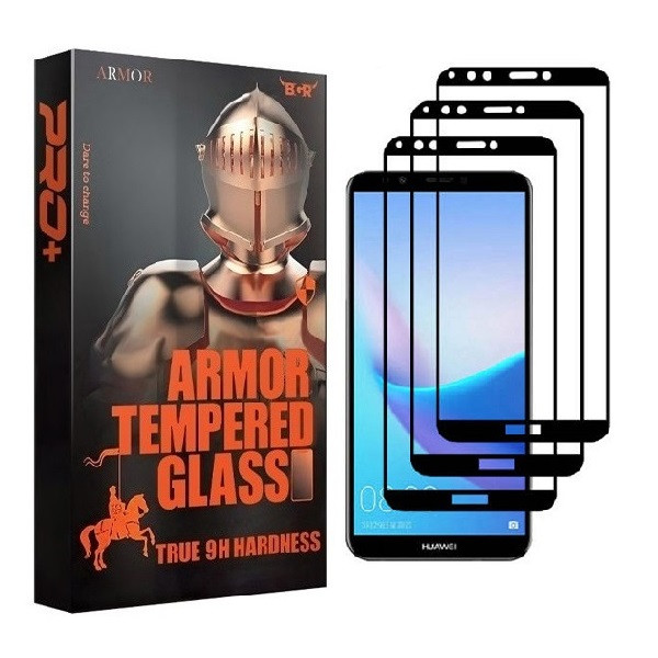 محافظ صفحه نمایش آرمور مدل FUL مناسب برای گوشی موبایل سامسونگ Galaxy J7 Pro بسته 3 عددی