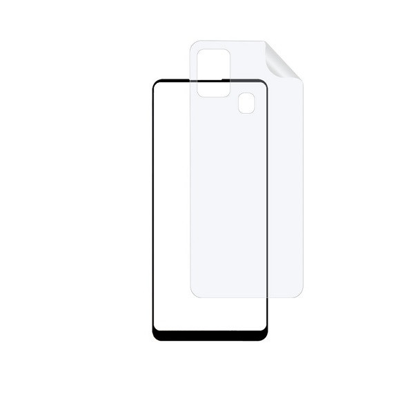 محافظ صفحه نمایش مای سیحان مدل 2FN مناسب برای گوشی موبایل سامسونگ Galaxy A21s به همراه محافظ پشت گوشی