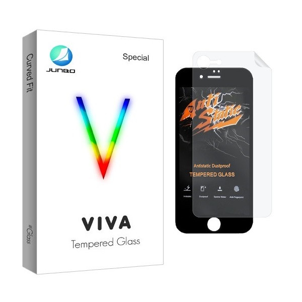 محافظ صفحه نمایش جانبو مدل 2ASN مناسب برای گوشی موبایل اپل iPhone 7 Plus به همراه محافظ پشت گوشی