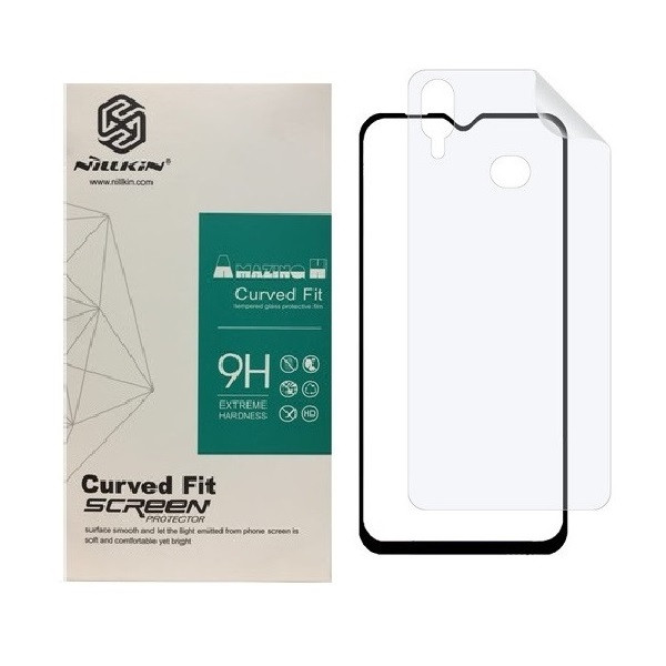 محافظ صفحه نمایش  مدل 2FN مناسب برای گوشی موبایل  Galaxy A20 به همراه محافظ پشت گوشی