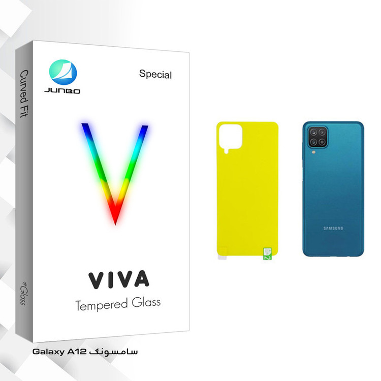 محافظ پشت گوشی جانبو مدل Viva Glass مناسب برای گوشی موبایل سامسونگ Galaxy A12
