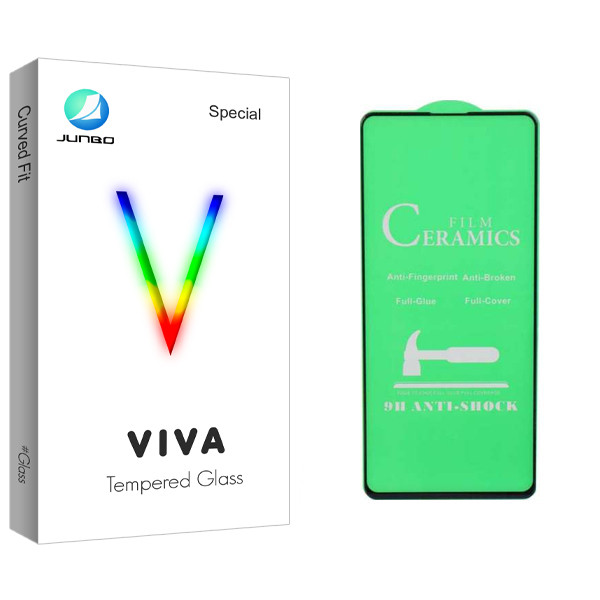 محافظ صفحه نمایش سرامیکی جانبو مدل Viva Glass مناسب برای گوشی موبایل سامسونگ Galaxy A71/A81/A91/S10 LITE/NOTE10 LITE