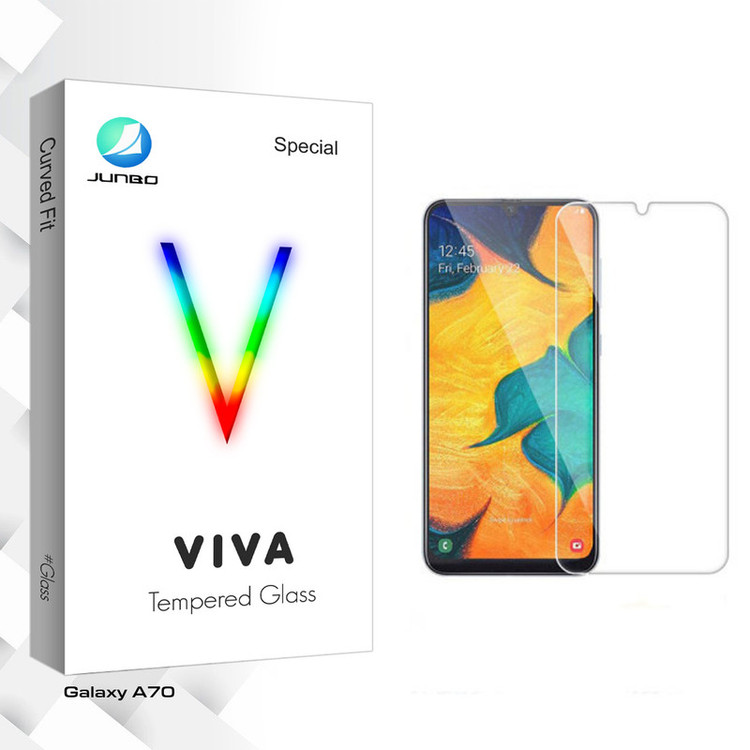 محافظ صفحه نمایش شیشه ای جانبو مدل Viva Glass مناسب برای گوشی موبایل سامسونگ Galaxy A70