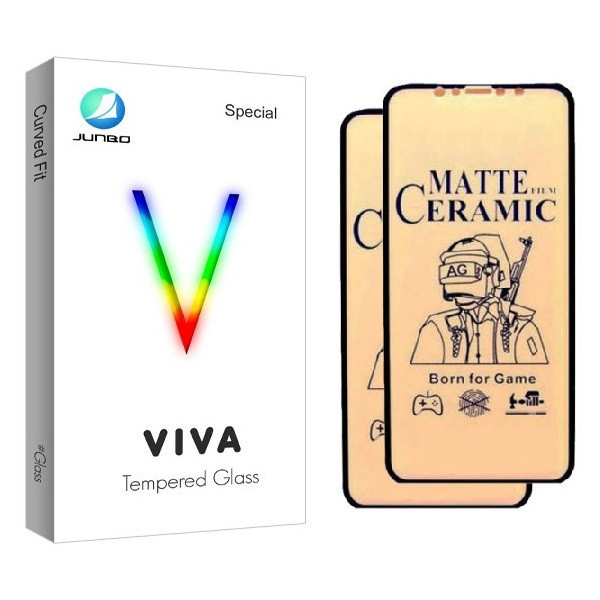 محافظ صفحه نمایش مات جانبو مدل CR-iPxr مناسب برای گوشی موبایل اپل Iphone XR بسته دو عددی