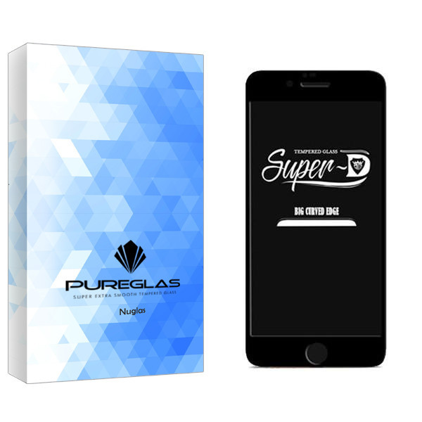محافظ صفحه نمایش پیور گلس مدل NuGlas2 SuperD مناسب برای گوشی موبایل اپل iPhone 6 / 6s