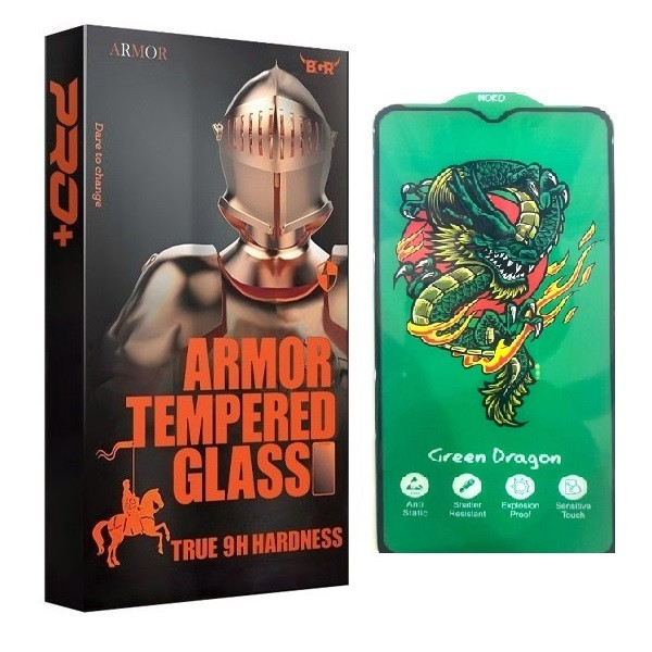 محافظ صفحه نمایش آرمور مدل Dragon مناسب برای گوشی موبایل اپل iPhone XR
