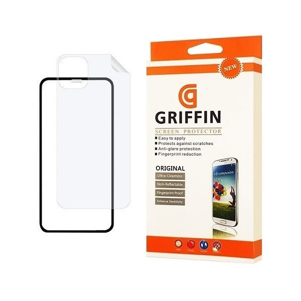 محافظ صفحه نمایش گریفین مدل 2FN مناسب برای گوشی موبایل اپل iPhone 11 Pro Max به همراه محافظ پشت گوشی