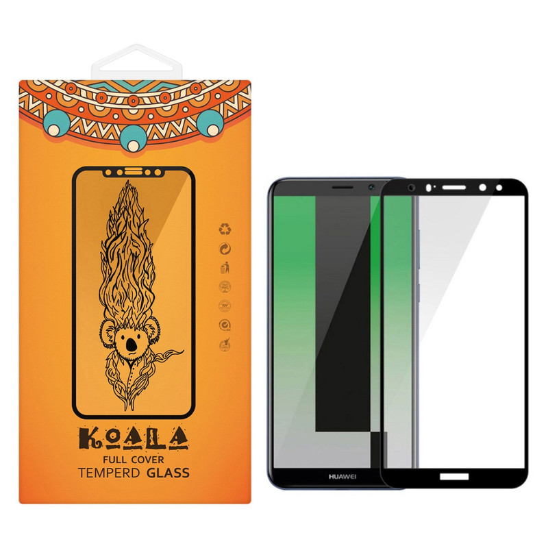 محافظ صفحه نمایش شیشه ای کوالا مدل Full Cover مناسب برای گوشی موبایل هوآوی Mate 10 Lite