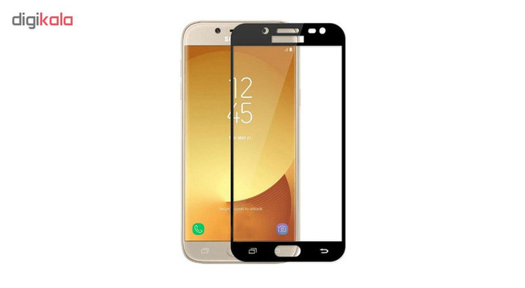 محافظ صفحه نمایش نیکسو مدل Full Glue مناسب برای گوشی موبایل سامسونگ گلکسی J5 Pro