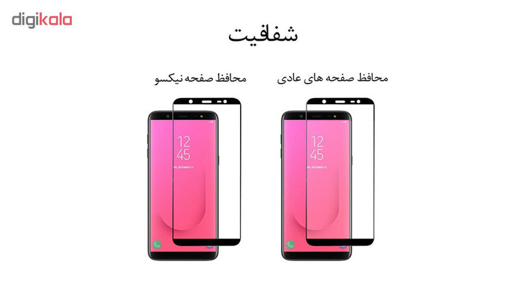 محافظ صفحه نمایش نیکسو مدل Full Glue مناسب برای گوشی موبایل هواوی Mate 10 Lite