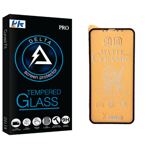 محافظ صفحه نمایش پی کی مدل Delta Glass مناسب برای گوشی موبایل اپل iphone Xs/ 11 pro