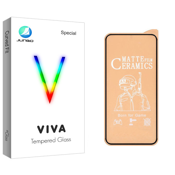 محافظ صفحه نمایش مات جانبو مدل Viva Glass مناسب برای گوشی موبایل شیائومی Redmi Note 9