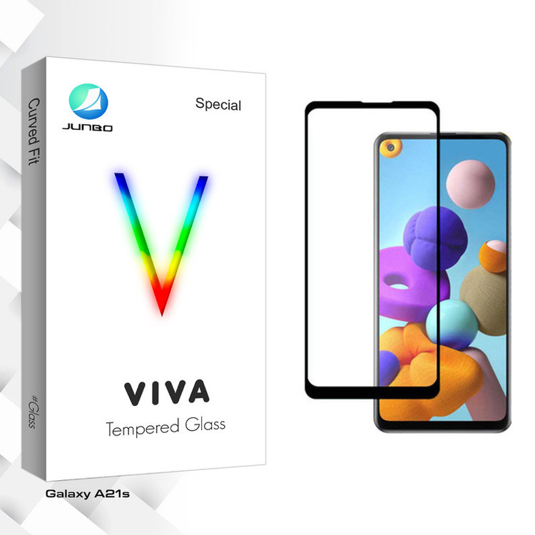 محافظ صفحه نمایش جانبو مدل Viva Glass مناسب برای گوشی موبایل سامسونگ Galaxy A21s