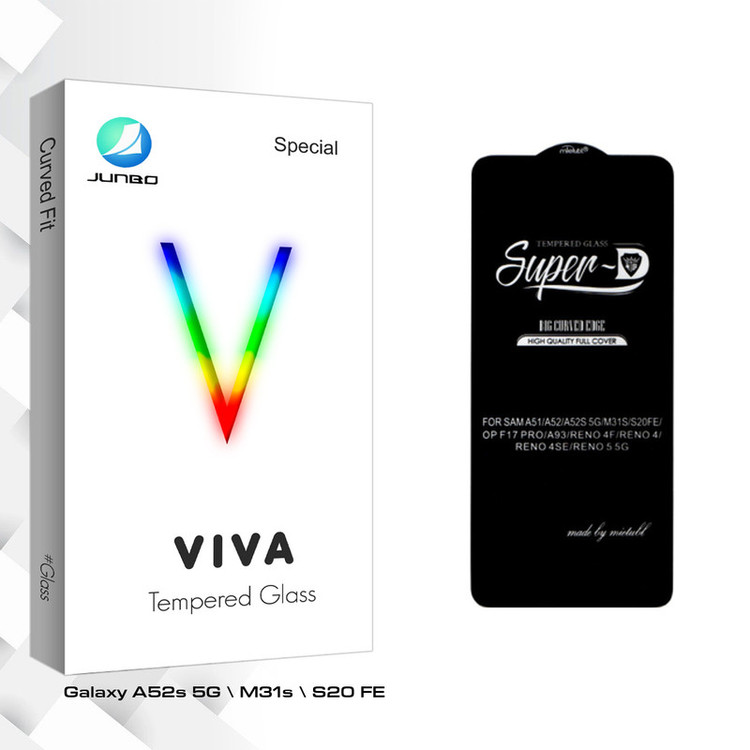 محافظ صفحه نمایش جانبو مدل Super-D مناسب برای گوشی موبایل سامسونگ Galaxy A52s 5G \ M31s \ S20 FE