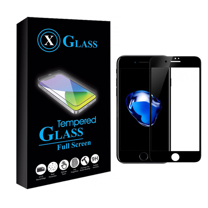 محافظ صفحه نمایش ایکس گلس مدل فول مناسب برای گوشی موبایل اپل IPHONE 7