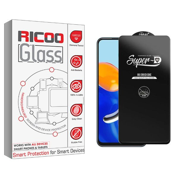 محافظ صفحه نمایش ریکو مدل RiC2 SuperD_ESD مناسب برای گوشی موبایل شیائومی Redmi Note 11 Pro