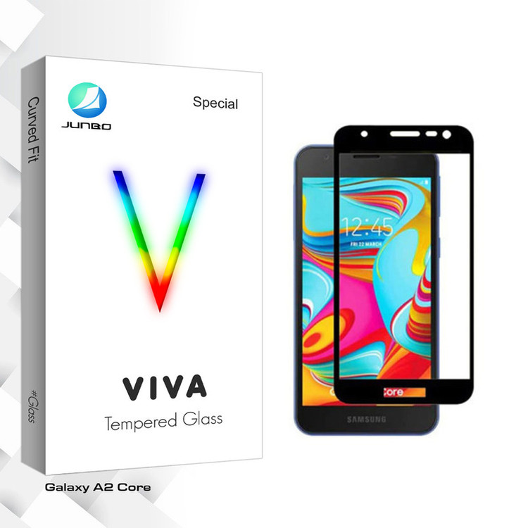 محافظ صفحه نمایش شیشه ای جانبو مدل Viva Glass مناسب برای گوشی موبایل سامسونگ Galaxy A2 Core