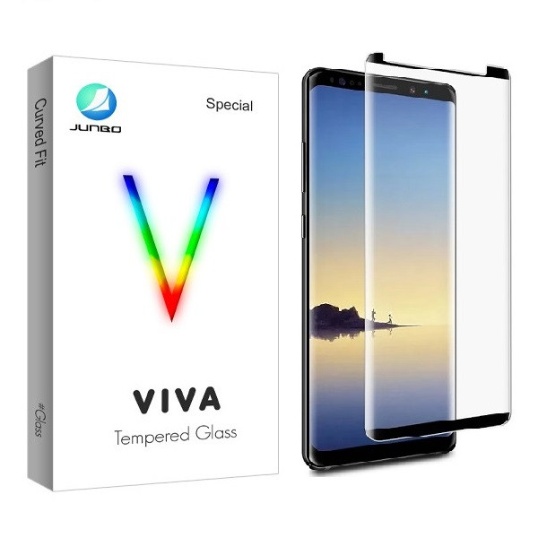 محافظ صفحه نمایش دور چسب جانبو مدل Short 3D مناسب برای گوشی موبایل سامسونگ Galaxy Note 8