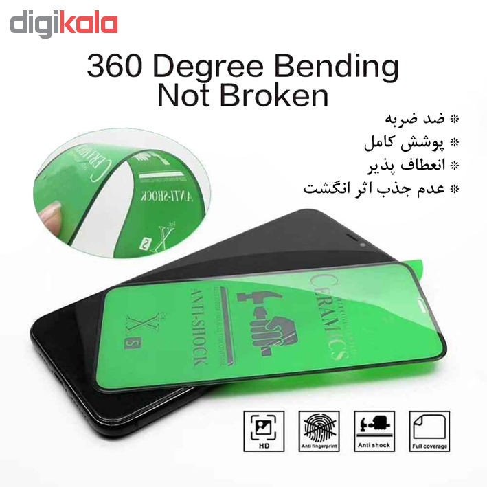 محافظ صفحه نمایش وایت ولف مدل WGCR مناسب برای گوشی موبایل سامسونگ Galaxy A50