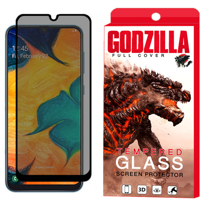 محافظ صفحه نمایش حریم شخصی گودزیلا مدل GGP مناسب برای گوشی موبایل سامسونگ Galaxy A10