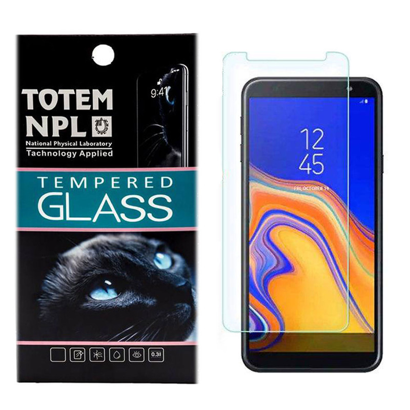 محافظ صفحه نمایش شیشه ای توتم مدل Tempered مناسب برای گوشی موبایل سامسونگ Galaxy J4 Plus