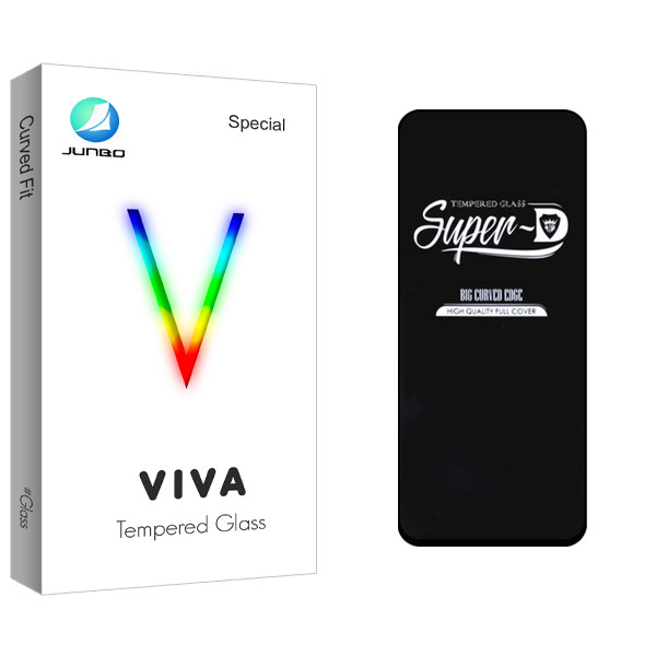محافظ صفحه نمایش شیشه ای جانبو مدل Viva Glass Super-D مناسب برای گوشی موبایل شیائومی poco x4 pro